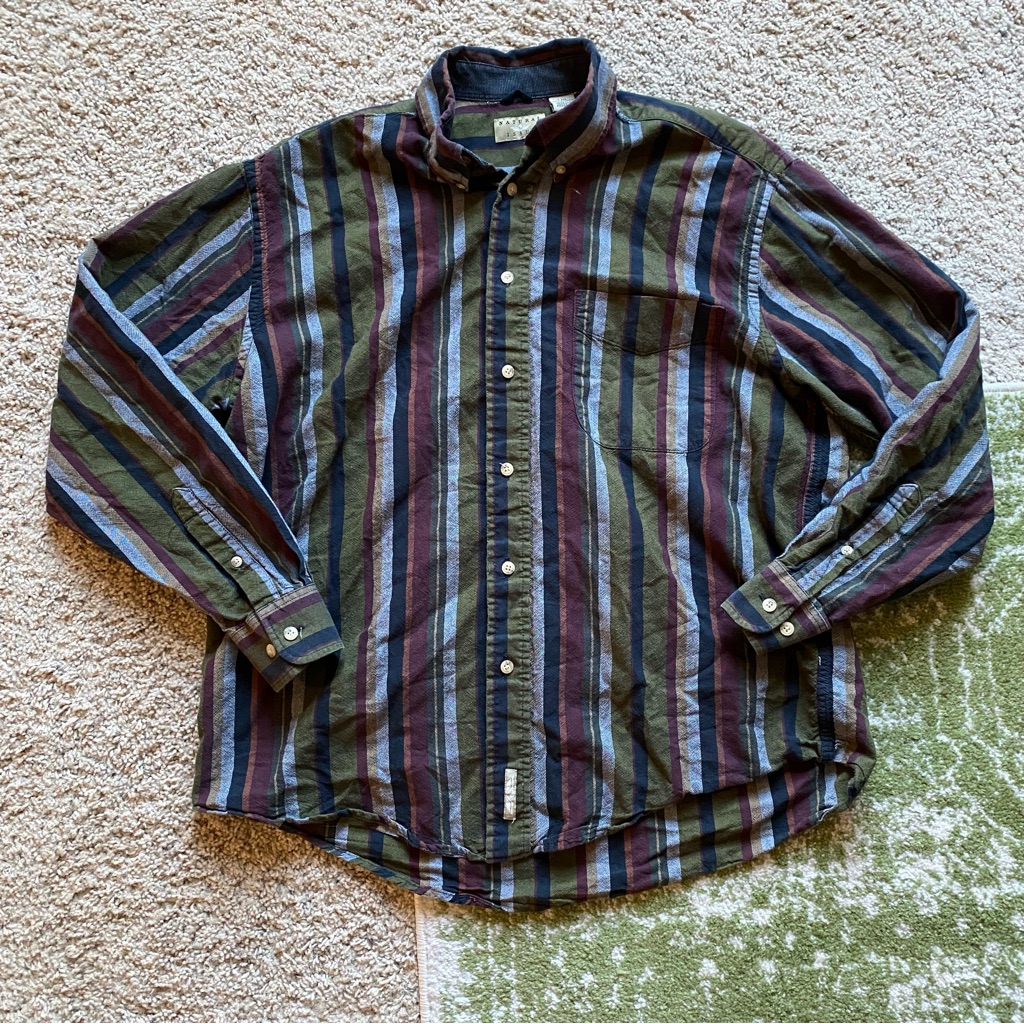 Natural Issues Striped Button Down